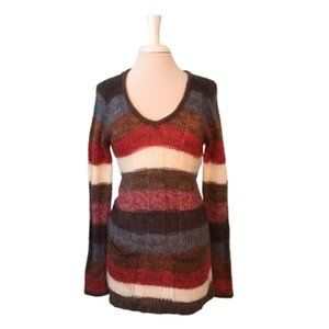 Ashley by 26 International Multi Stripe Sweater